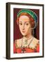 Queen Elizabeth as a Young Woman-Clive Uptton-Framed Giclee Print