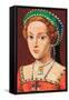 Queen Elizabeth as a Young Woman-Clive Uptton-Framed Stretched Canvas