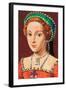 Queen Elizabeth as a Young Woman-Clive Uptton-Framed Giclee Print