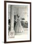 Queen Elizabeth at Home-null-Framed Art Print