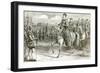 Queen Elizabeth at Tilbury-Matthew White Ridley-Framed Giclee Print