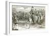 Queen Elizabeth at Tilbury-Matthew White Ridley-Framed Giclee Print