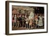 Queen Elizabeth I (1533-1603) Being Carried in Procession (Eliza Triumphans) C.1601-Robert Peake-Framed Giclee Print