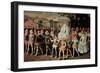 Queen Elizabeth I (1533-1603) Being Carried in Procession (Eliza Triumphans) C.1601-Robert Peake-Framed Giclee Print