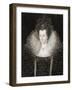 Queen Elizabeth I (1533-1603) from 'Gallery of Portraits', Published in 1833-null-Framed Giclee Print