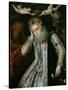 Queen Elizabeth I (1538-1603) in Old Age, C.1610-null-Stretched Canvas
