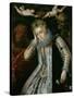 Queen Elizabeth I (1538-1603) in Old Age, C.1610-null-Stretched Canvas