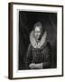 Queen Elizabeth I, 19th Century-W Holl-Framed Giclee Print