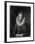 Queen Elizabeth I, 19th Century-W Holl-Framed Giclee Print