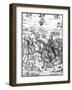 Queen Elizabeth I and Her Attendants Out Hawking, 1575-null-Framed Giclee Print