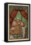 Queen Elizabeth I at Prayer, 1569-null-Framed Stretched Canvas