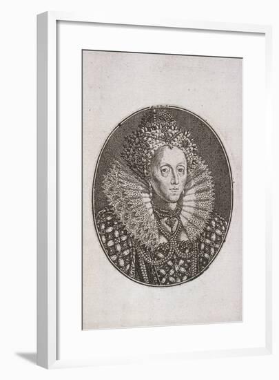 Queen Elizabeth I, C1700-null-Framed Giclee Print