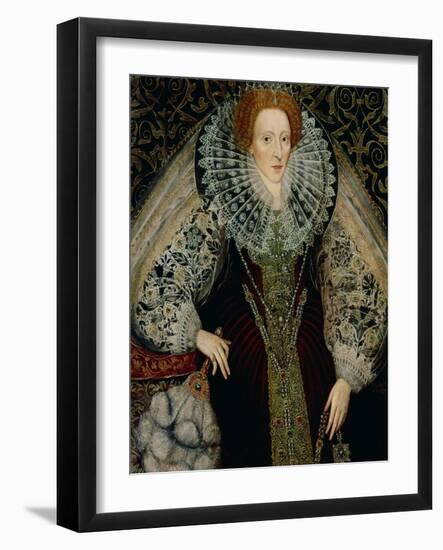 Queen Elizabeth I, circa 1585-90-John Bettes the Younger-Framed Giclee Print