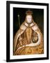 Queen Elizabeth I in Coronation Robes, circa 1559-null-Framed Giclee Print