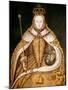 Queen Elizabeth I in Coronation Robes, circa 1559-null-Mounted Giclee Print