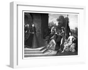 Queen Elizabeth I, Juno, Venus and Minerva, 1569-Valadon & Co Boussod-Framed Giclee Print