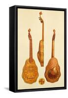 Queen Elizabeth I Lute by John Rose, 1580, from 'Musical Instruments'-Alfred James Hipkins-Framed Stretched Canvas