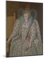 Queen Elizabeth I of England and Ireland (1533-1603)-null-Mounted Giclee Print
