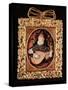 Queen Elizabeth I Playing the Lute (Miniature)-Nicholas Hilliard-Stretched Canvas