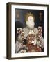 Queen Elizabeth I - the Pelican Portrait, C.1574-Nicholas Hilliard-Framed Giclee Print