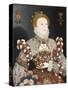 Queen Elizabeth I - the Pelican Portrait, C.1574-Nicholas Hilliard-Stretched Canvas