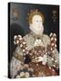 Queen Elizabeth I - the Pelican Portrait, C.1574-Nicholas Hilliard-Stretched Canvas
