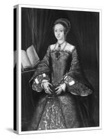 Queen Elizabeth I When Young, C1546-Valadon & Co Boussod-Stretched Canvas