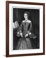 Queen Elizabeth I When Young, C1546-Valadon & Co Boussod-Framed Giclee Print