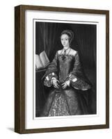 Queen Elizabeth I When Young, C1546-Valadon & Co Boussod-Framed Giclee Print