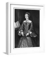 Queen Elizabeth I When Young, C1546-Valadon & Co Boussod-Framed Giclee Print