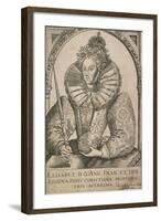 Queen Elizabeth I with Sceptre and Orb, C1650-null-Framed Giclee Print