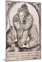 Queen Elizabeth I with Sceptre and Orb, C1650-null-Mounted Giclee Print