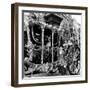 Queen Elizabeth I1 and Prince Philip June 1977 on Their Way to St Pauls For Thanks Giving Service-null-Framed Photographic Print