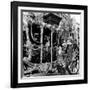 Queen Elizabeth I1 and Prince Philip June 1977 on Their Way to St Pauls For Thanks Giving Service-null-Framed Photographic Print