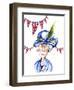 Queen Elizabeth II 2012, diamond jubilee, by Neale Osborne-Neale Osborne-Framed Giclee Print