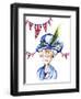 Queen Elizabeth II 2012, diamond jubilee, by Neale Osborne-Neale Osborne-Framed Giclee Print