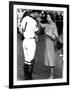 Queen Elizabeth II and Prince Charles, July 1985-null-Framed Photographic Print