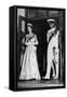 Queen Elizabeth II and Prince Philip in Lagos, Nigeria-Associated Newspapers-Framed Stretched Canvas