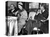 Queen Elizabeth II at Bristol Telephone Exchange-Associated Newspapers-Stretched Canvas