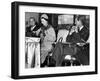 Queen Elizabeth II at Bristol Telephone Exchange-Associated Newspapers-Framed Photo