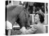 Queen Elizabeth II at Royal Windsor Horse Show-Associated Newspapers-Stretched Canvas