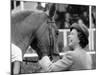 Queen Elizabeth II at Royal Windsor Horse Show-Associated Newspapers-Mounted Photo