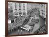 Queen Elizabeth II Coronation, procession at Piccadilly Circus-Associated Newspapers-Framed Photo