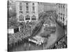 Queen Elizabeth II Coronation, procession at Piccadilly Circus-Associated Newspapers-Stretched Canvas