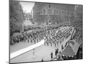 Queen Elizabeth Ii Coronation-Staff-Mounted Photographic Print