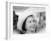 Queen Elizabeth II during a tour In the Maldives-Associated Newspapers-Framed Photo