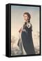 Queen Elizabeth II in Robes-null-Framed Stretched Canvas