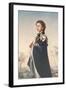 Queen Elizabeth II in Robes-null-Framed Art Print