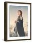 Queen Elizabeth II in Robes-null-Framed Art Print