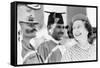 Queen Elizabeth Ii Laughing During Her Tour of India-Associated Newspapers-Framed Stretched Canvas